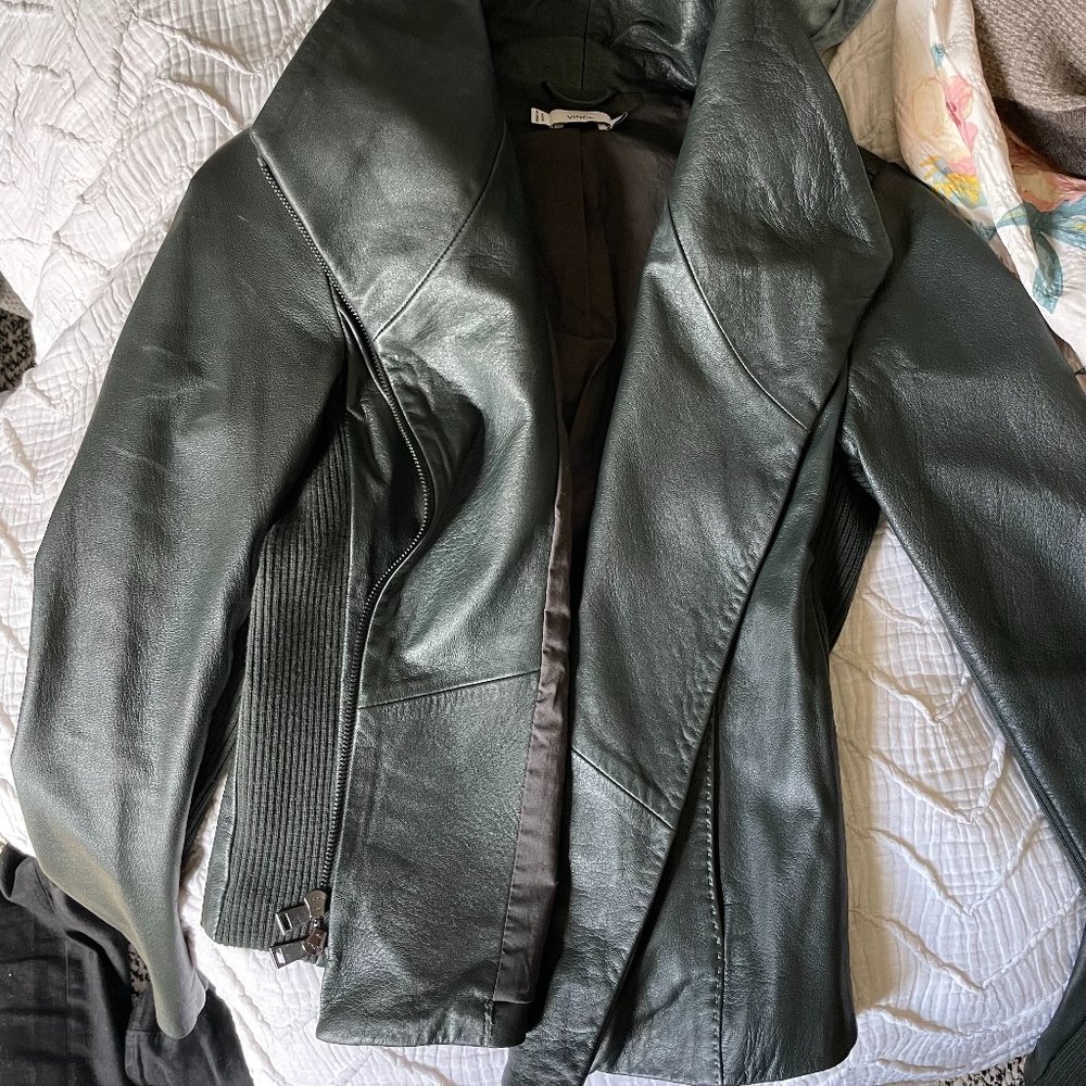 Vince Leather Jacket